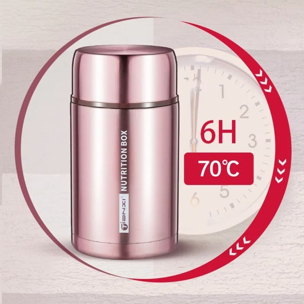 GIANXI Multi-functional Braised Beaker Large Capacity Thermos Stainless Steel Lunch Box Food Soup Flask Container 750ml / 1 / 1 | 750-1150ml