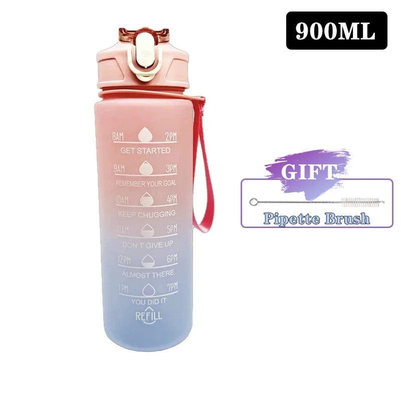 Gourde de Sport en Plastique Sans BPA 900/1000ml Pink / 900-1000ml