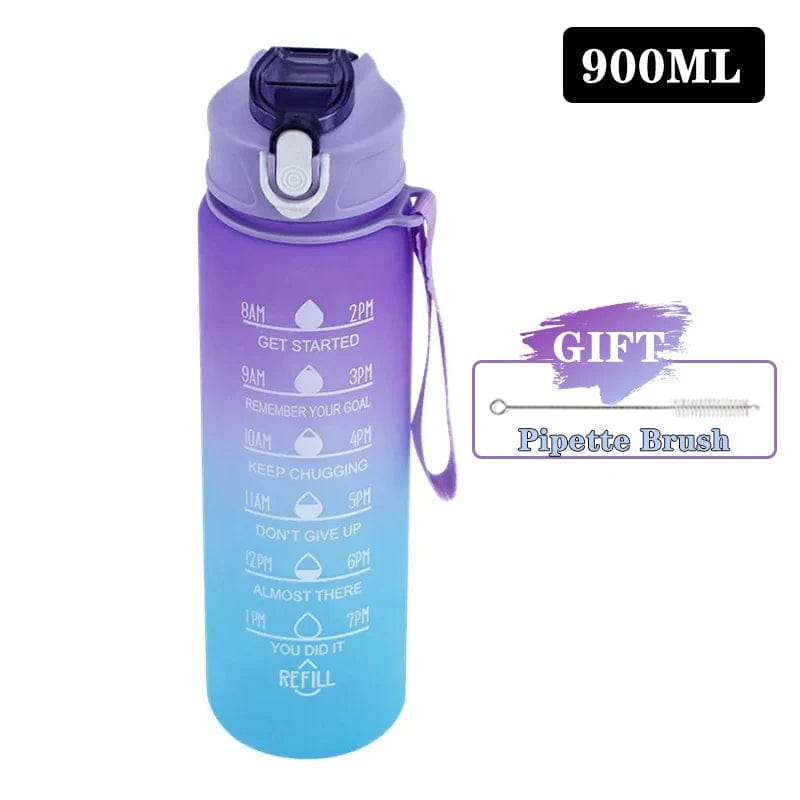 Gourde de Sport en Plastique Sans BPA 900/1000ml Purple / 900-1000ml