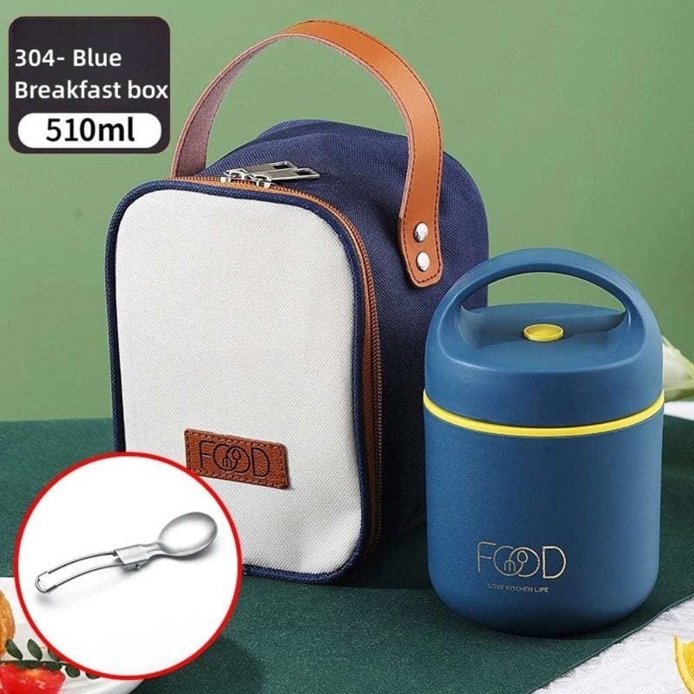 Gourde Isotherme Lunch Box 304 Inox 510ml 1 Blue